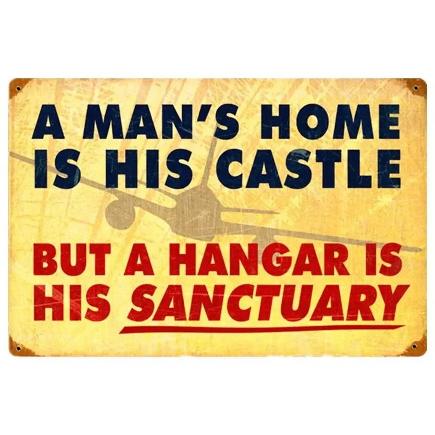 Warning Metal Tin Signs Wall Decoration