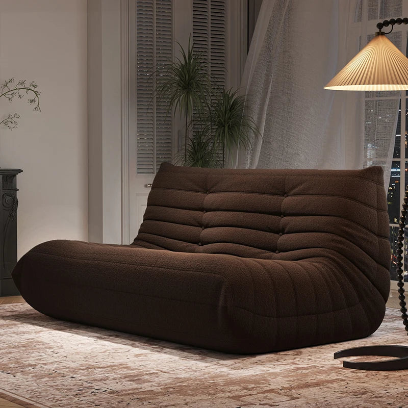 Designer Caterpillar Reclining Sofa