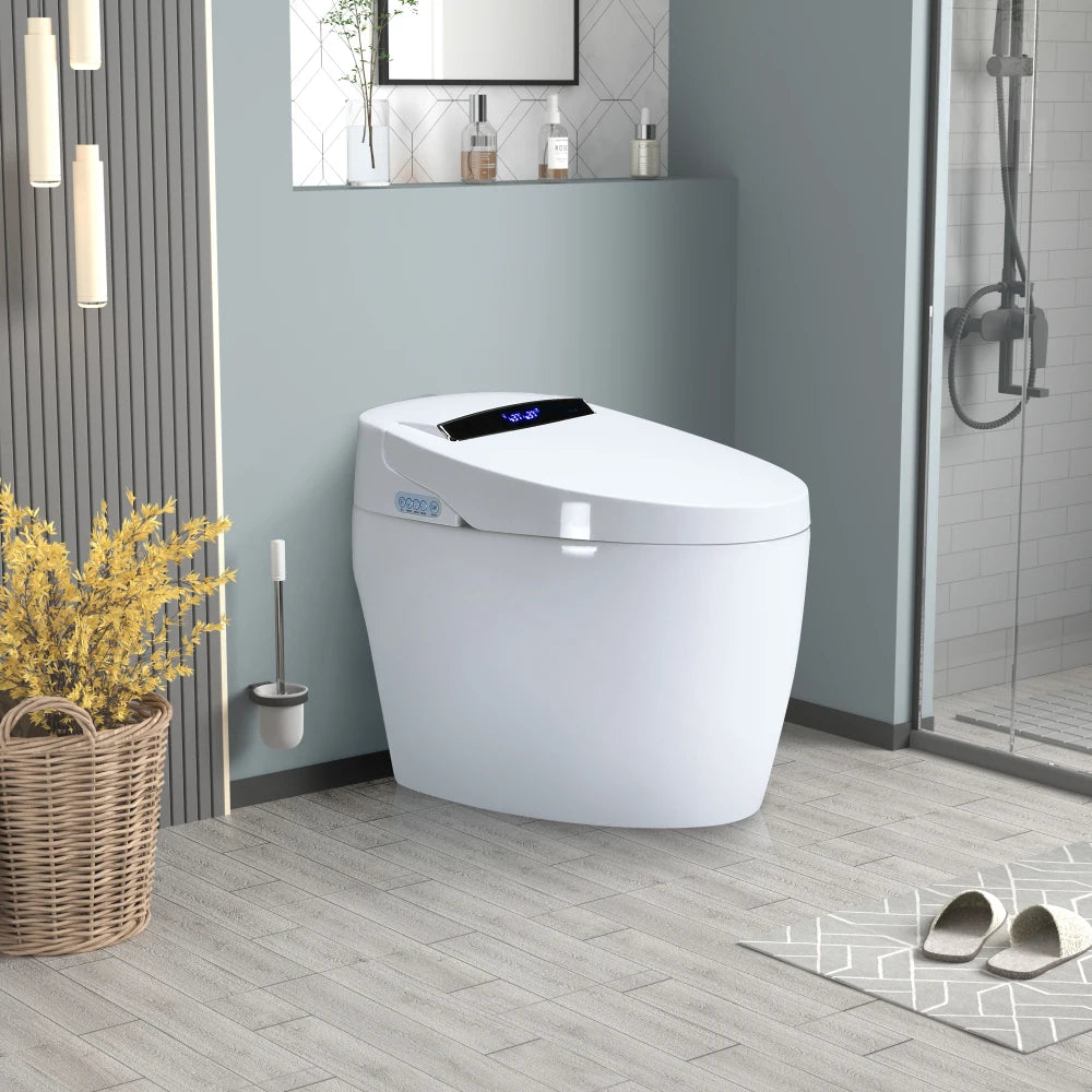 Smart Toilets with Heated Bidet Seat.