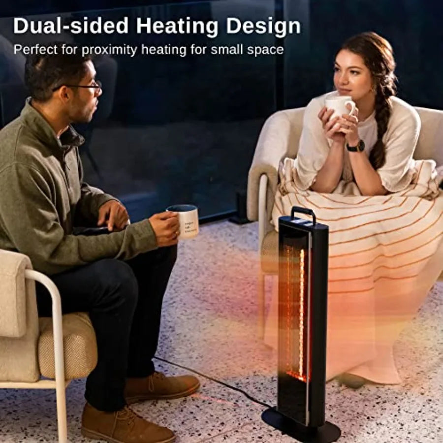 1200W Under Table Patio Heater with Double-Sided