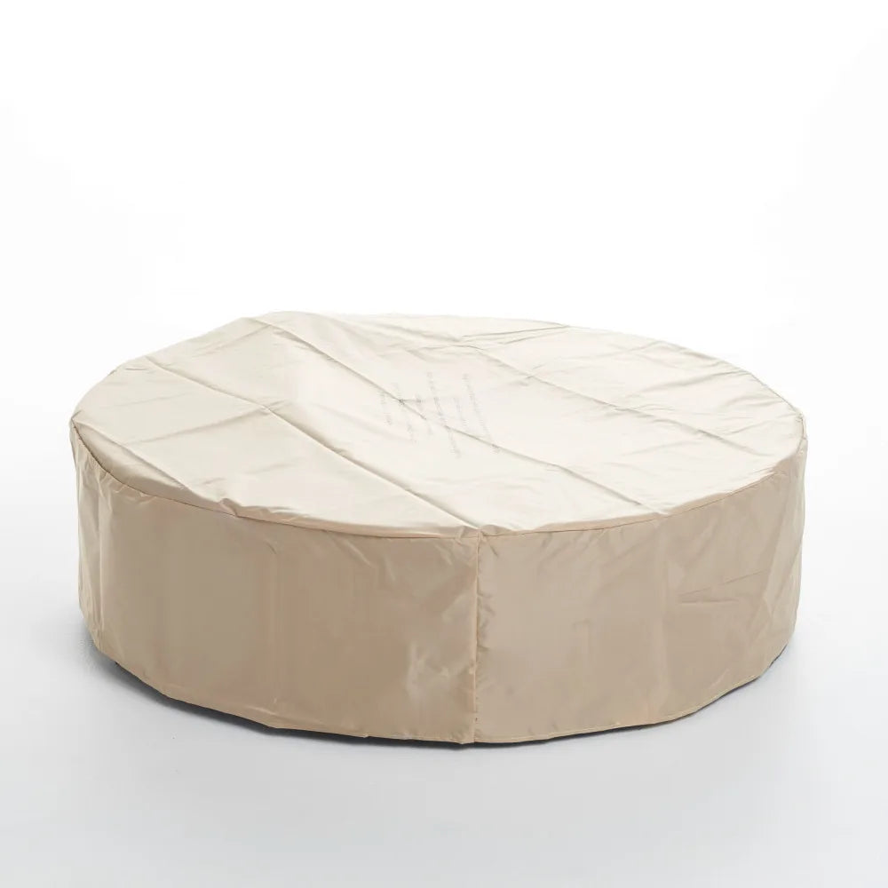 50000 BTU Round Outdoor Concrete Propane Fire Pit