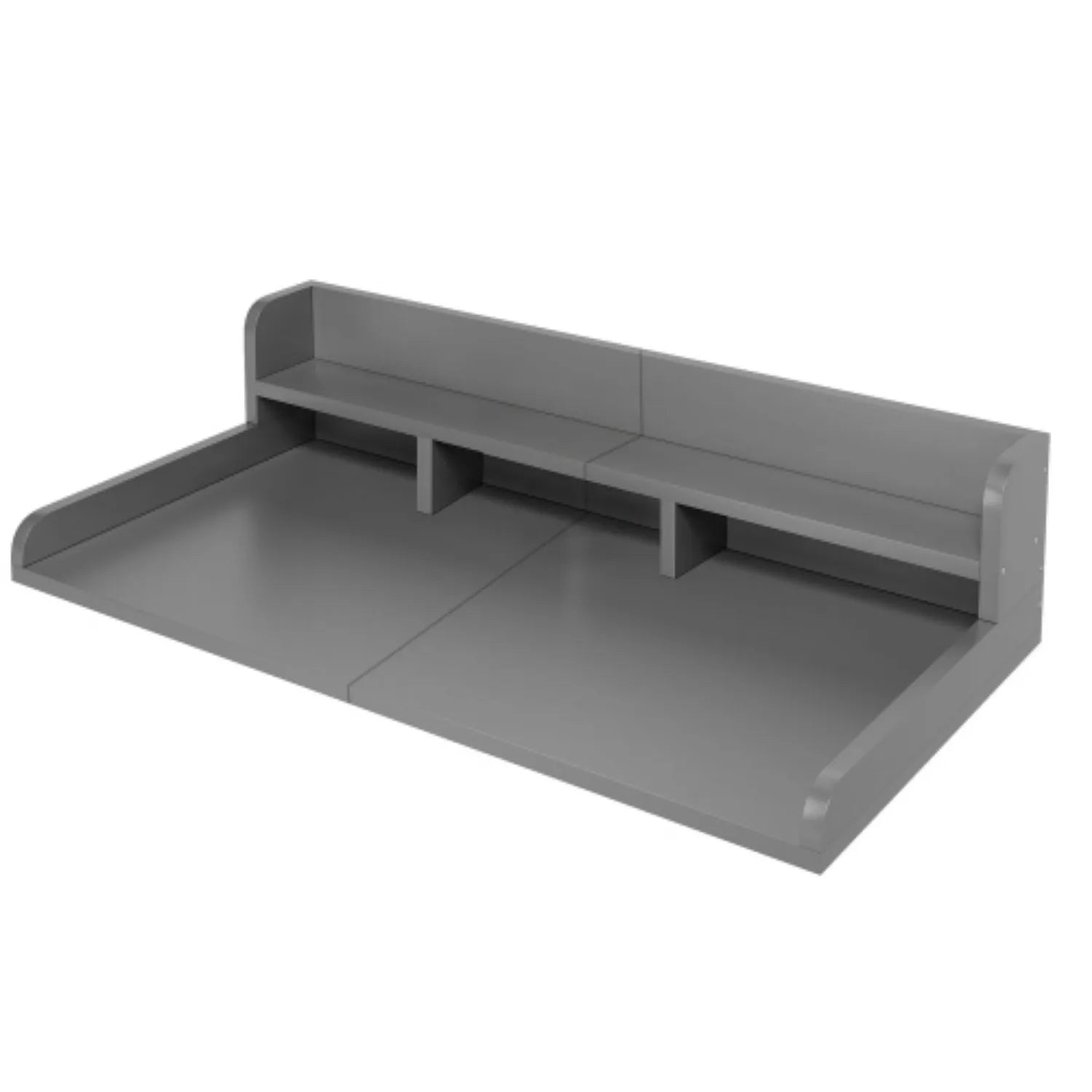 Washer Dryer Laundry Countertop With 2-Tier Storage Shelf