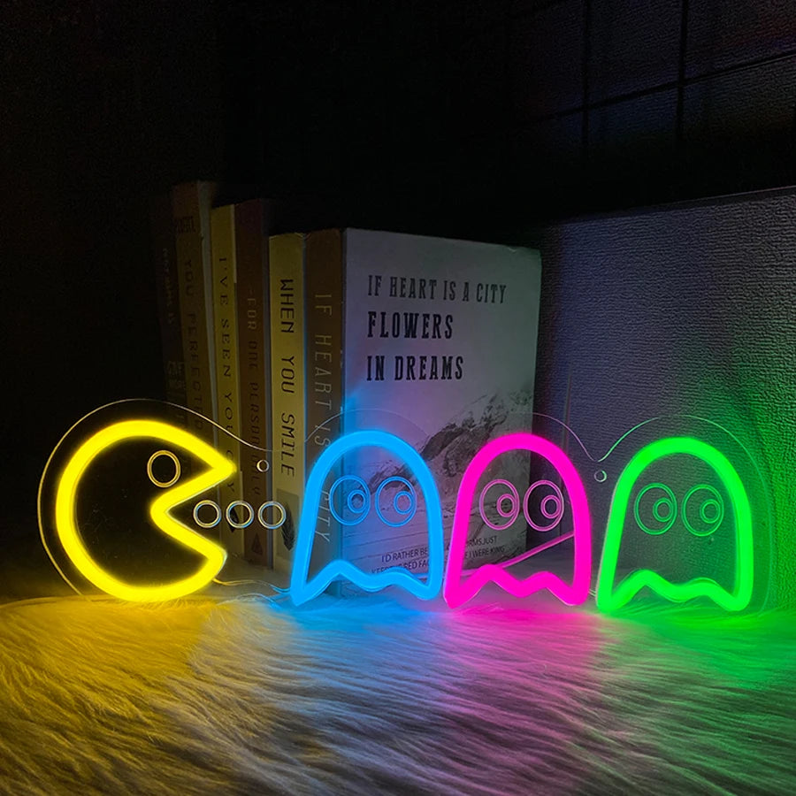 Game Neon Sign For Wall Decor