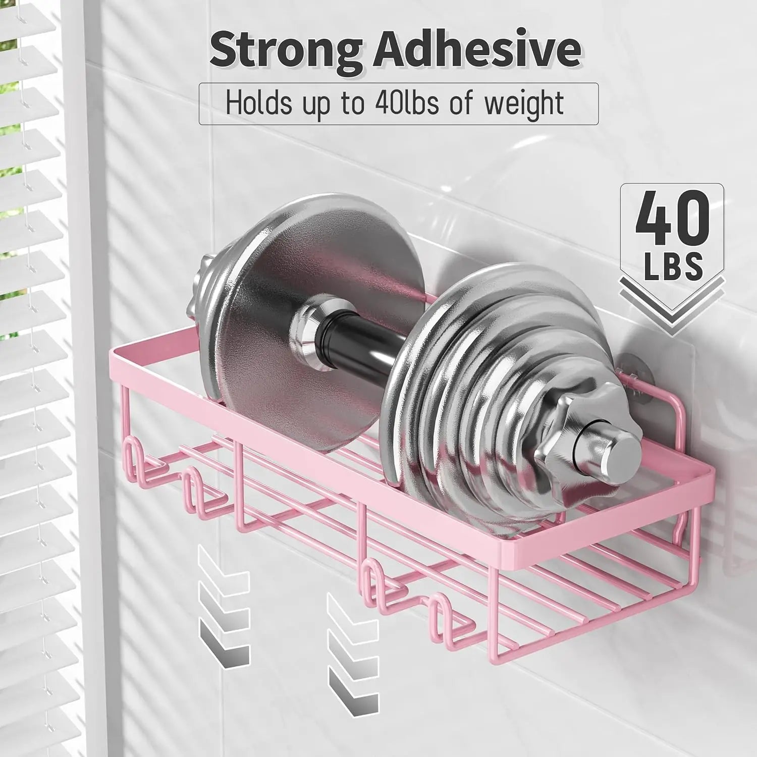 5-Pack Shower Caddy Organizer