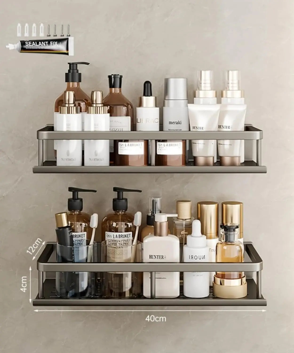 Self Adhesive Bathroom Shelves  Shower Caddy