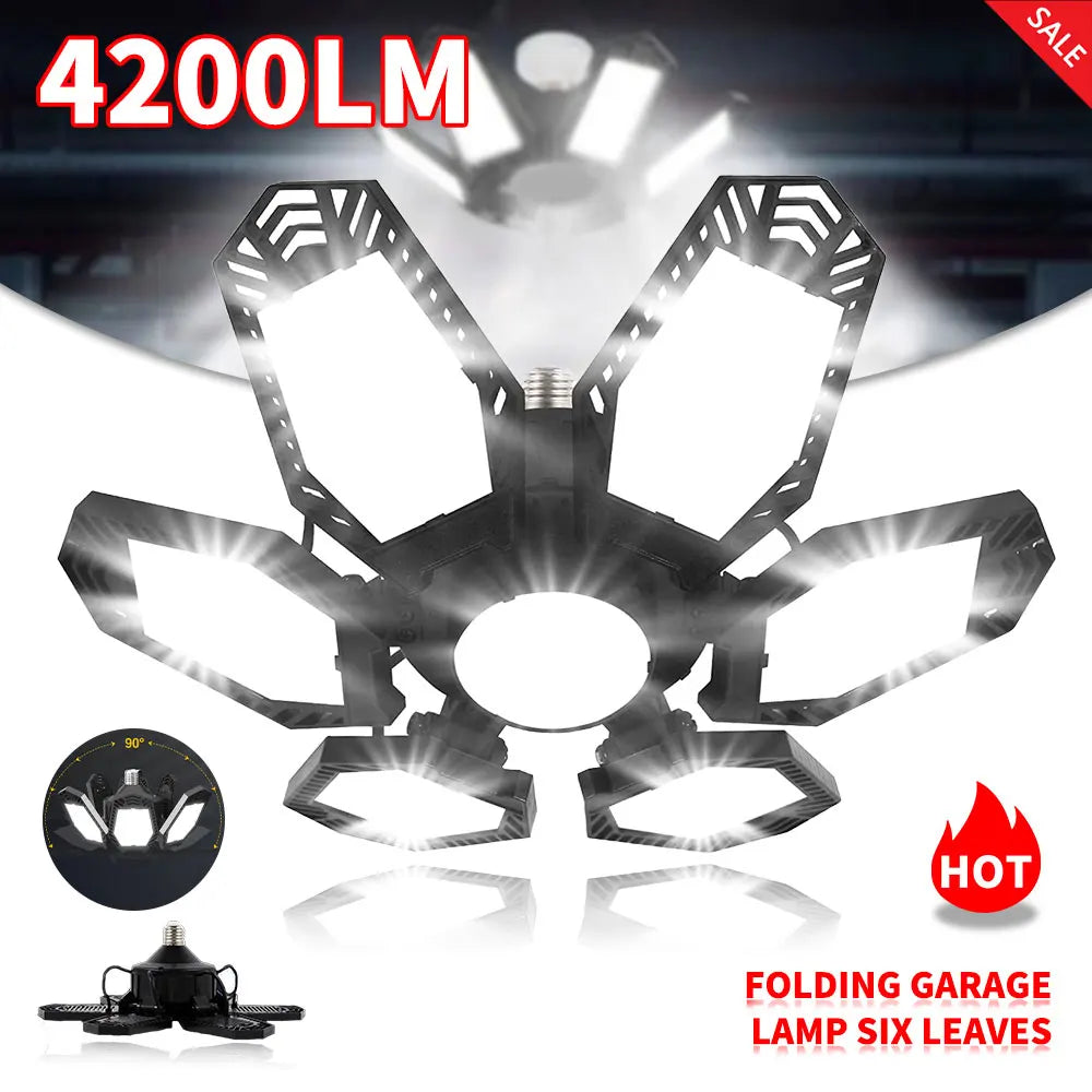 6Panels LED Garage Lights