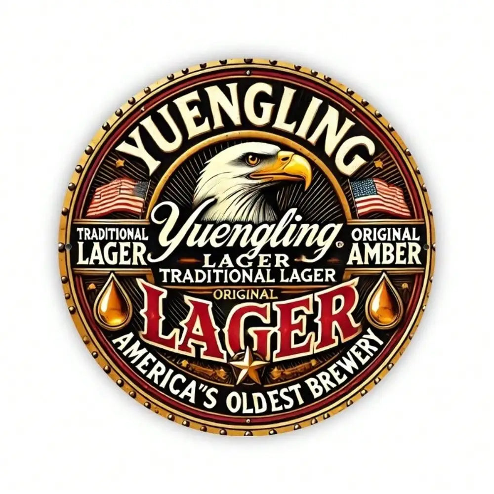 Yuengling Beer Tin Metal Sign