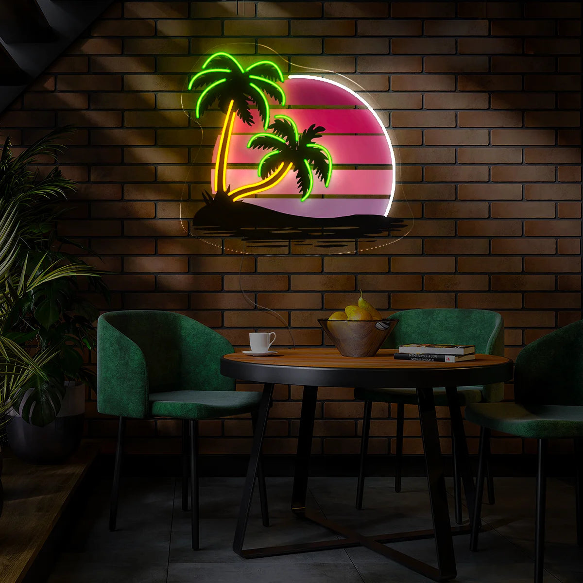 Tree Neon Sign Wall Art Decor