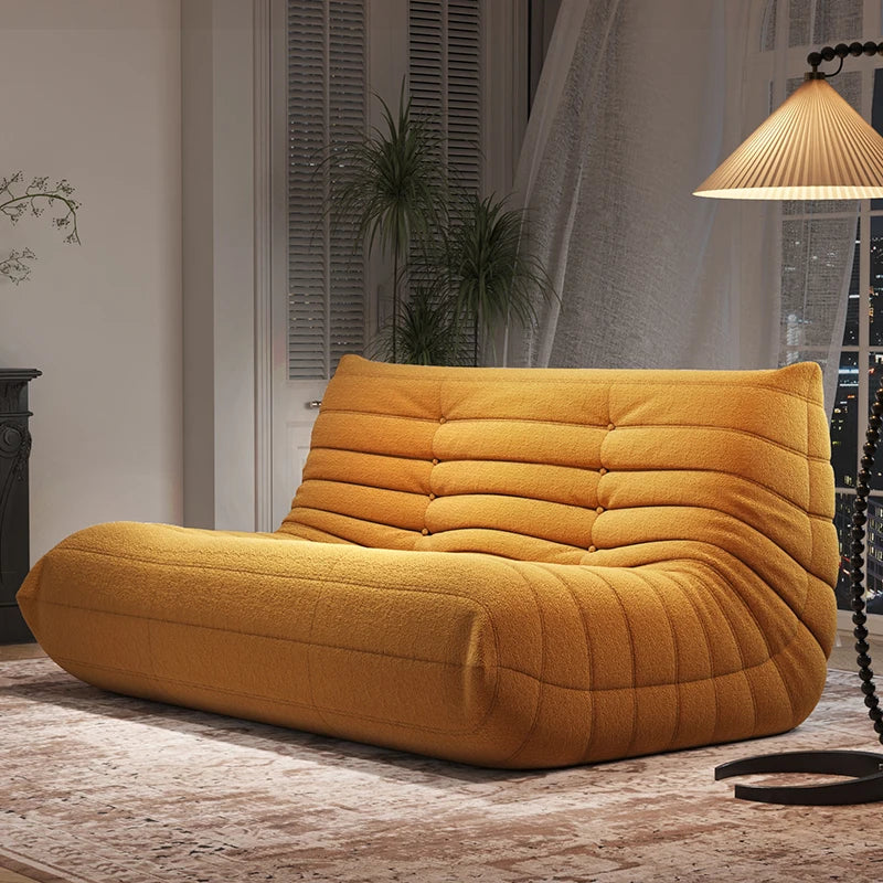 Designer Caterpillar Reclining Sofa