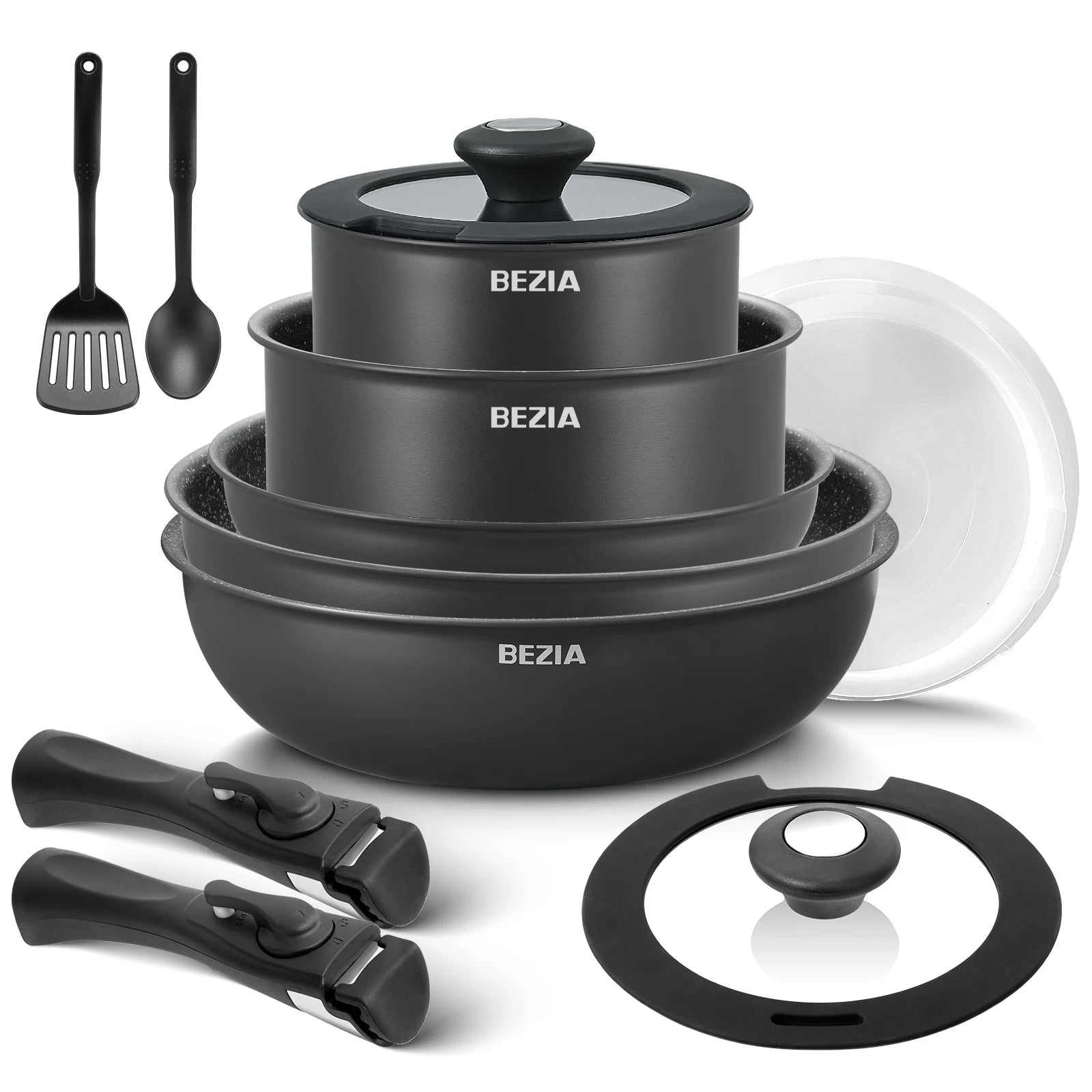 Induction Cookware Set 13 Pieces, Nonstick