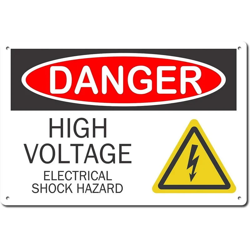 Metal Signs No Stupid People Beyoud this Point