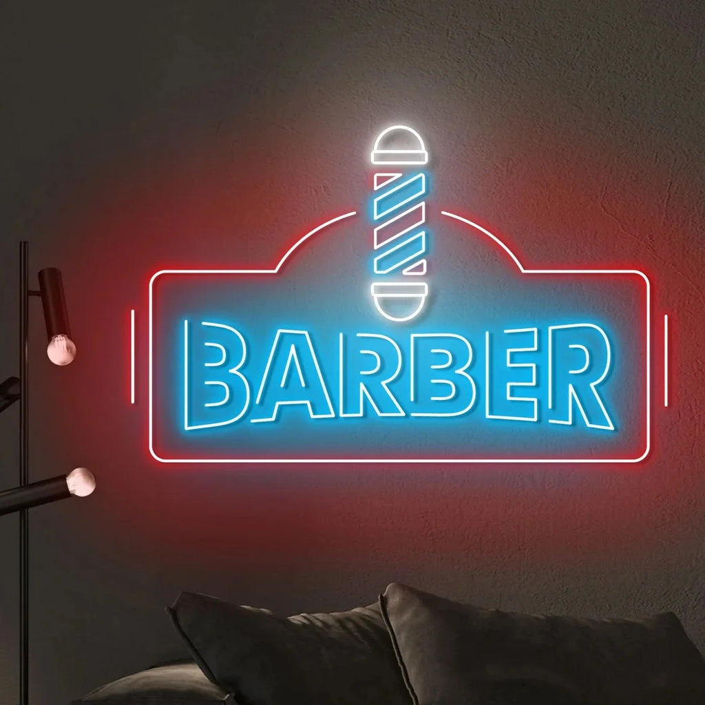 Barber Neon Sign Barber Shop Sign