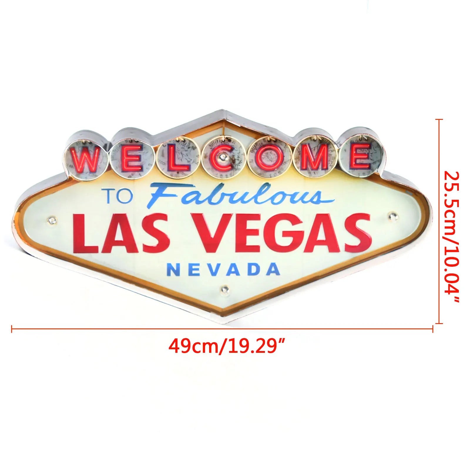 Metal Neon Sign Vintage LED
