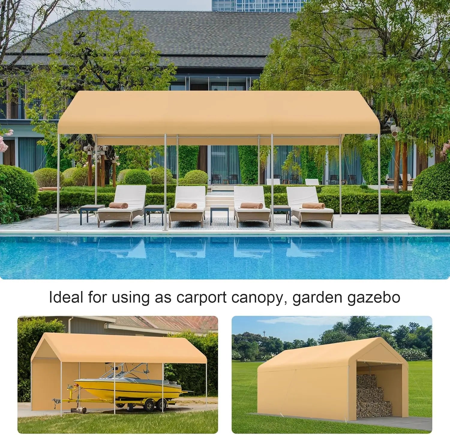 Carport 


















10'x20' Heavy Duty Car Canopy