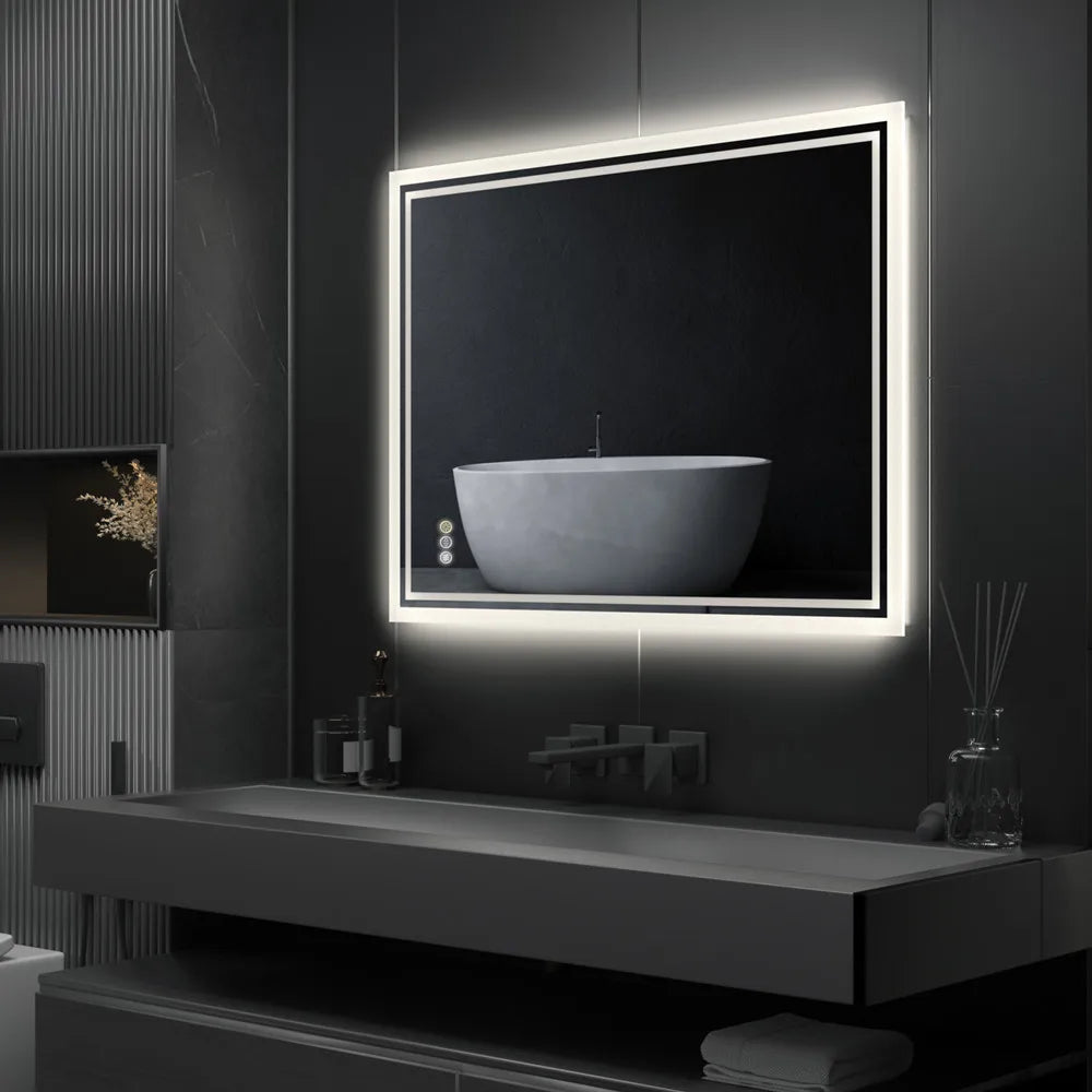 I Illuminate LED Backlight Bathroom Mirror