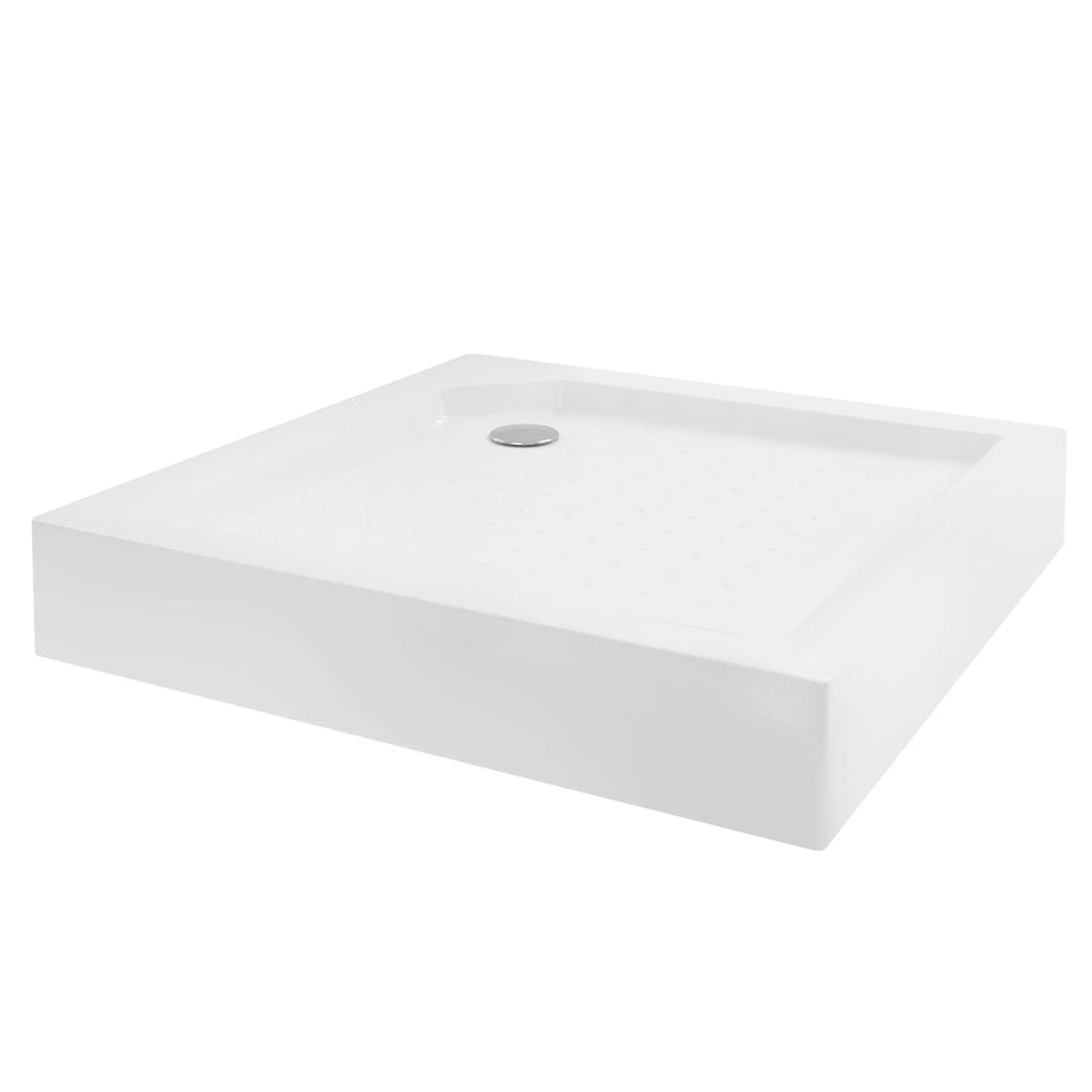 85*85*14cm Shower Base with Drain Hose 260kg/570lbs