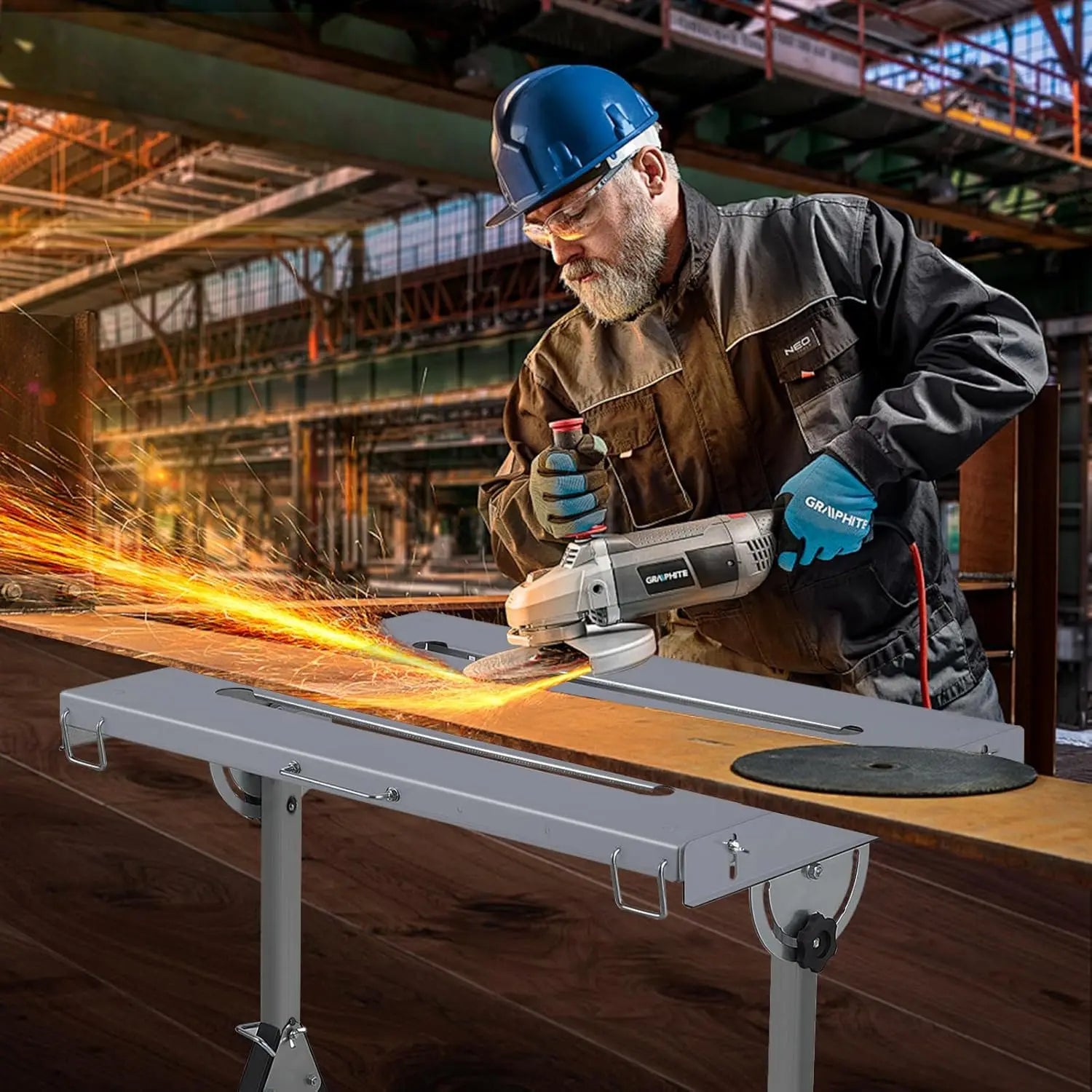 Portable Welding Table,Steel Workbench