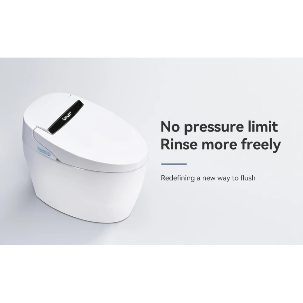 Smart Toilets with Heated Bidet Seat.