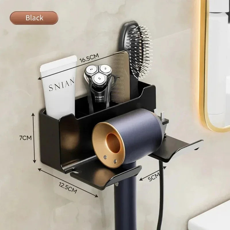 Hair Dryer Holder Wall Dryer Cradle Straightener Stand