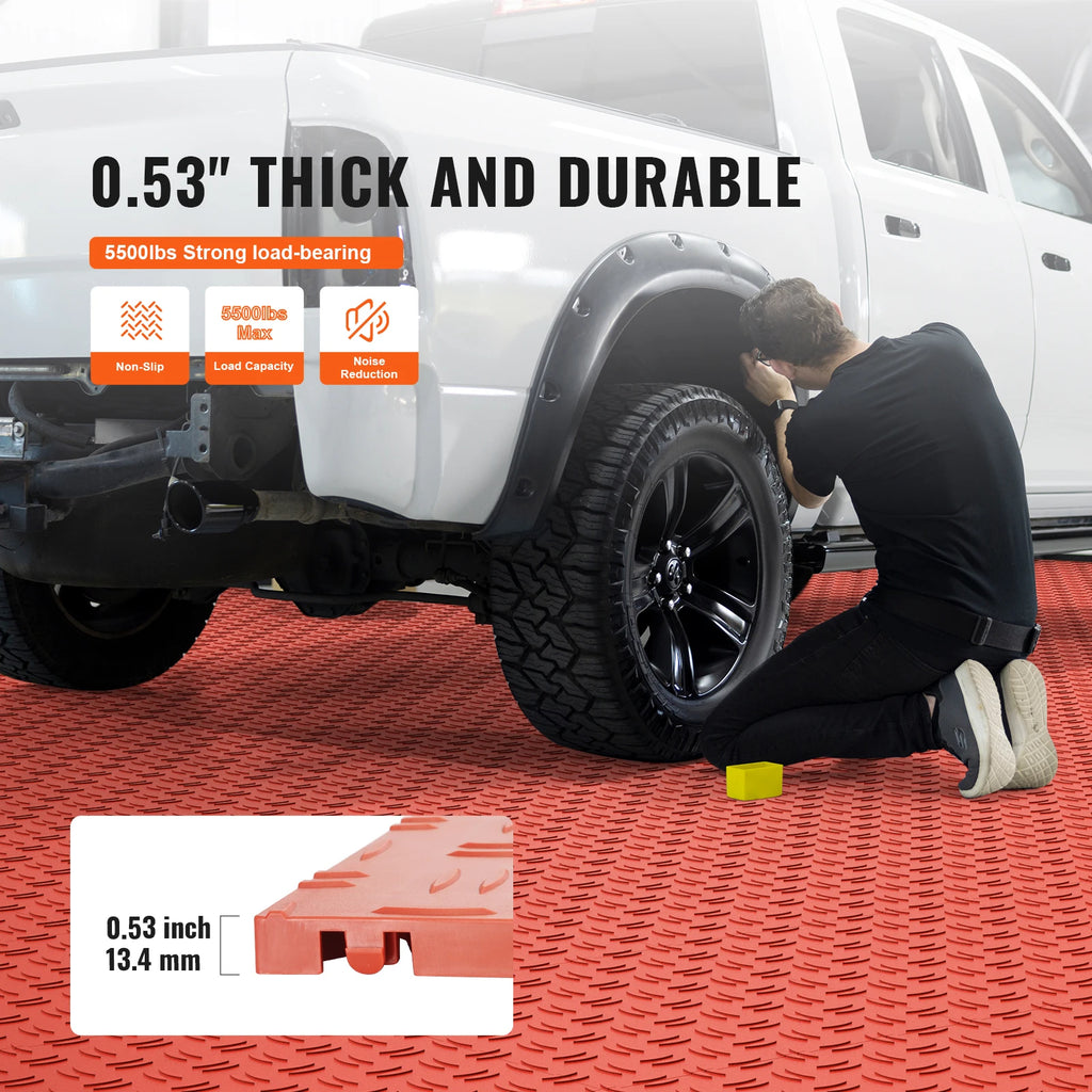 Interlocking 50 Pack Garage Floor Covering