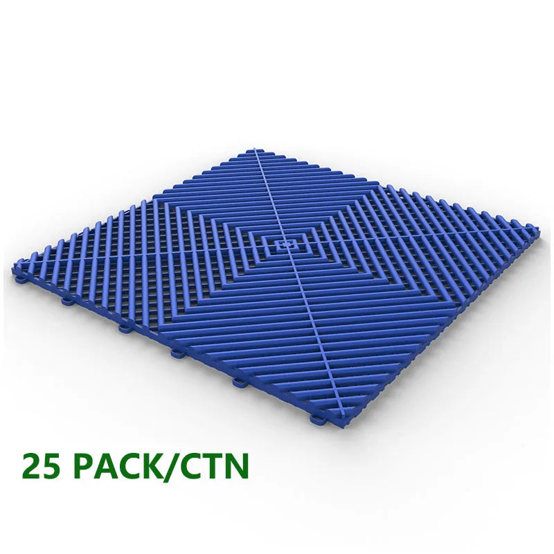 25PCS  Garage Floor Mats Car Wash Room