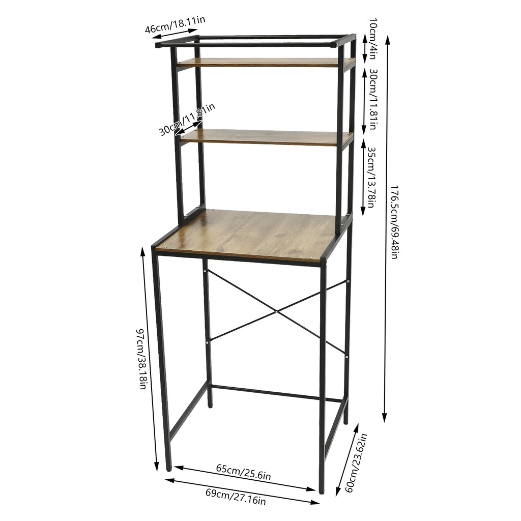 3 Tier Washer and Dryer Storage Shelf