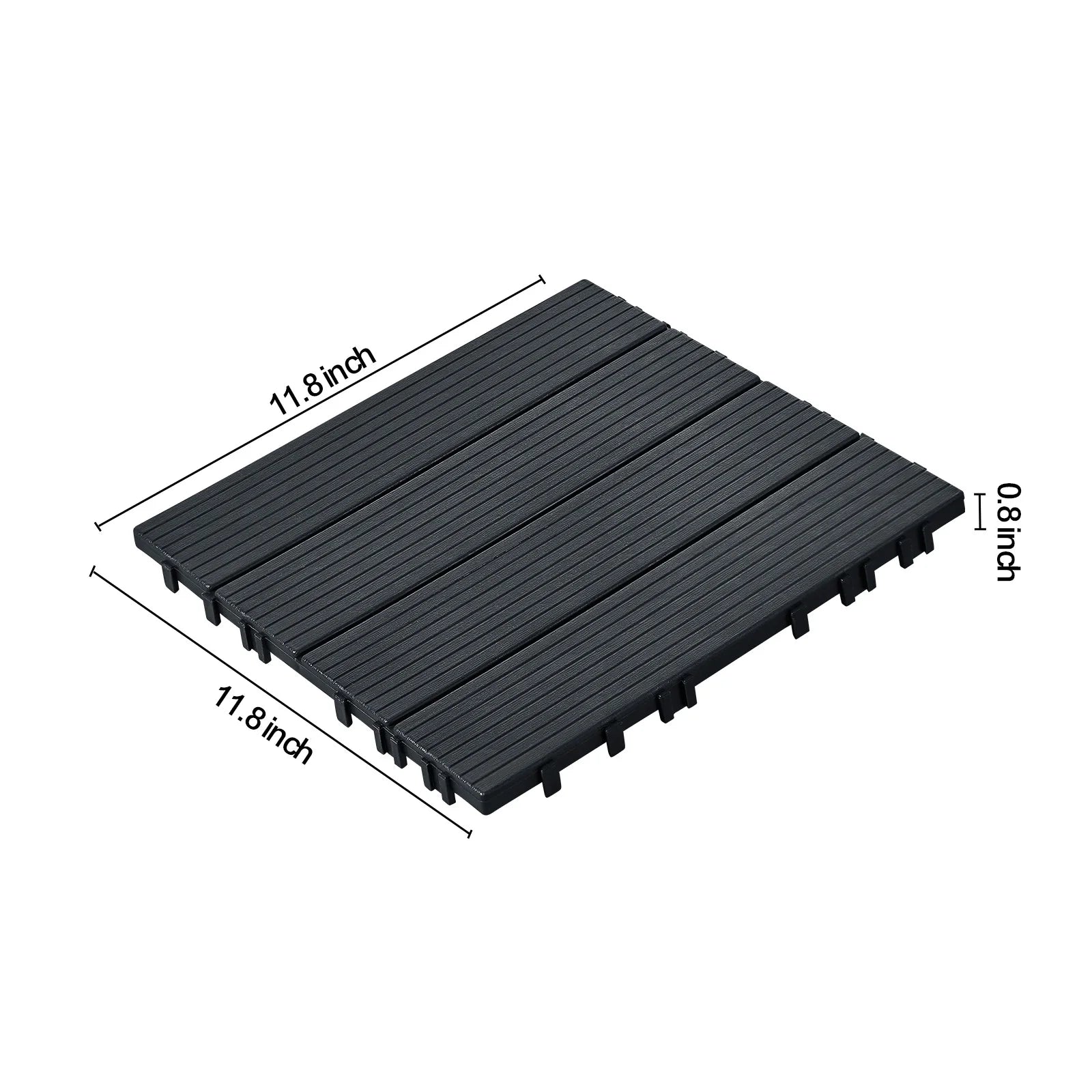 Interlocking Deck Tiles  Waterproof Outdoor Flooring
