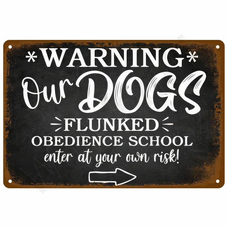 Vintage Metal Plate Tin Sign Plates