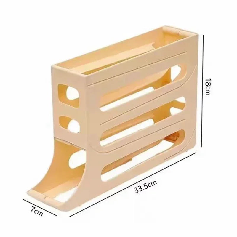 4 Tiers Egg Holder for Fridge，