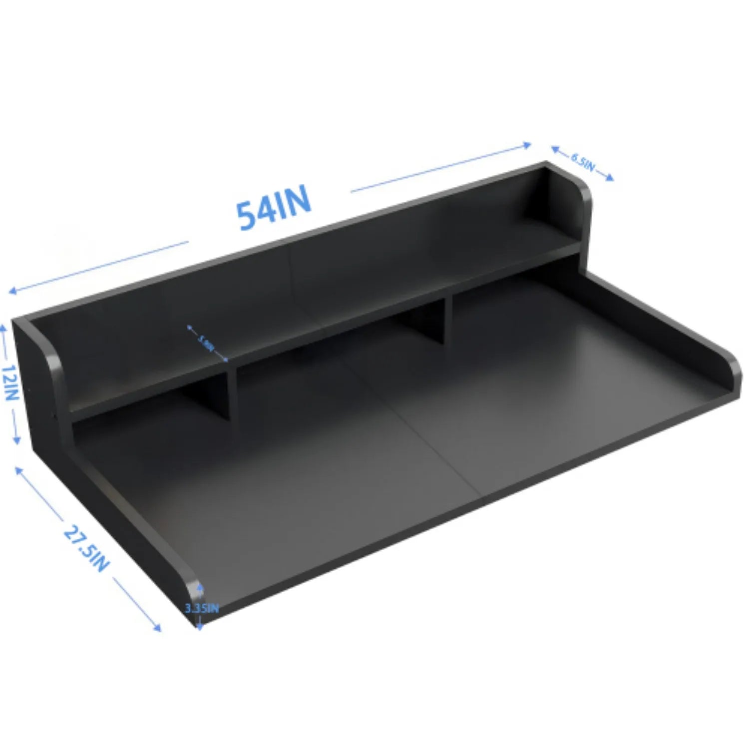 Washer Dryer Laundry Countertop With 2-Tier Storage Shelf