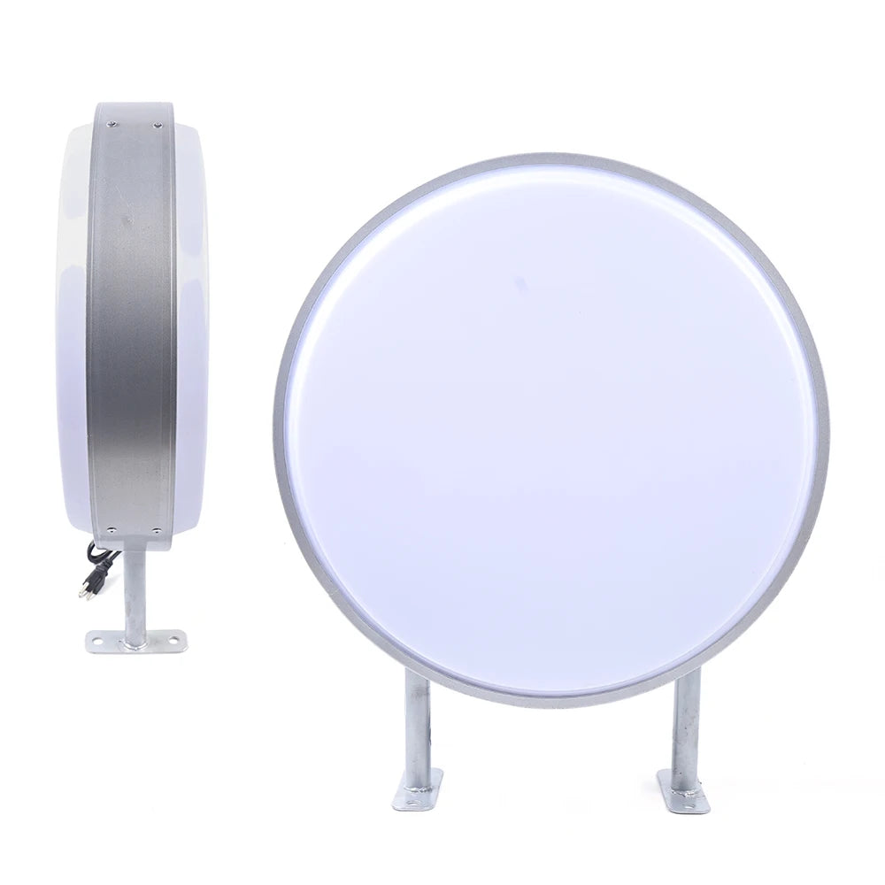 Waterproof LED Double Sided Round Advertising Light