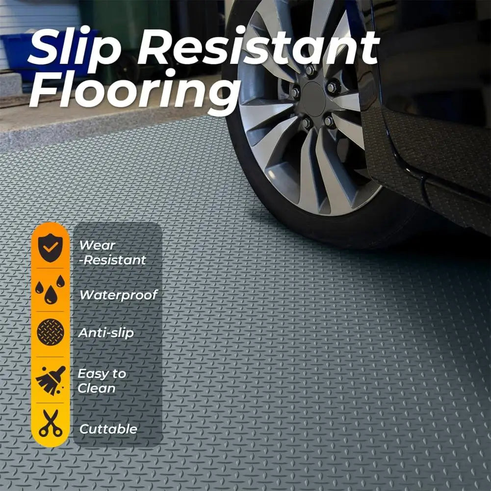 Garage Floor Mat, Anti-slip Texture