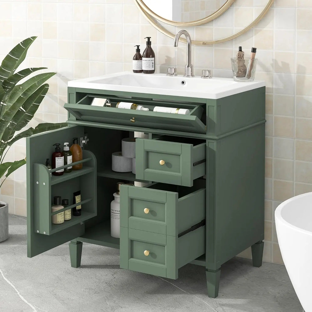 30" Bathroom Vanity with Sink,
