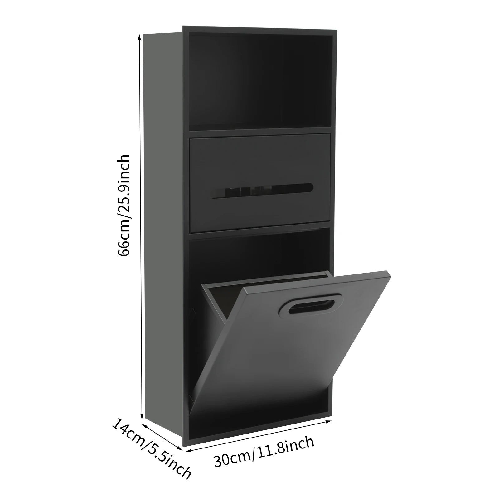 Shower  Steel Recessed Storage Cabinet