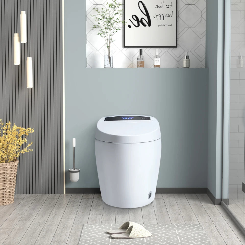 Smart Toilets with Heated Bidet Seat.