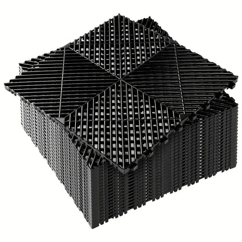 20 Pack Interlocking Drainage Tiles,