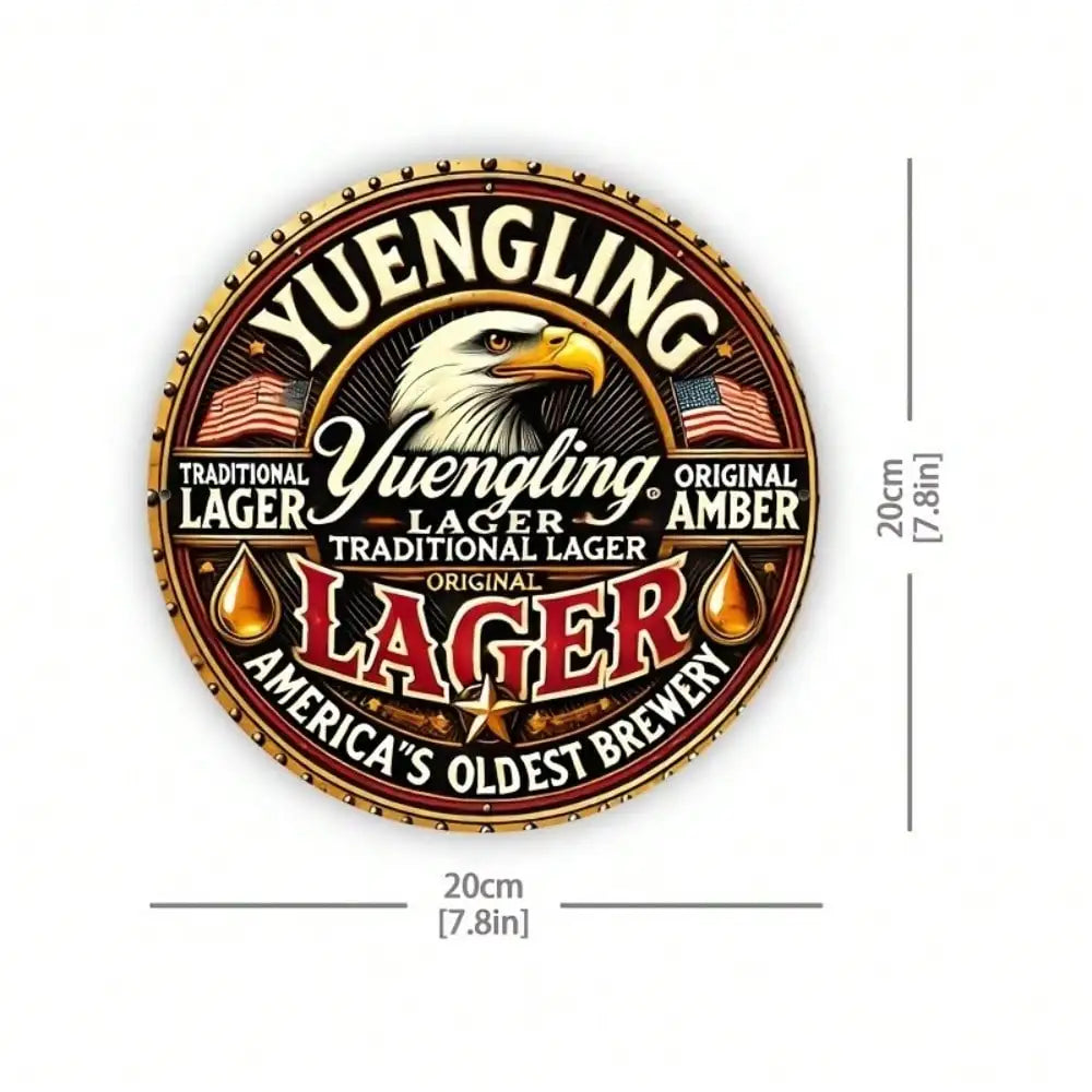 Yuengling Beer Tin Metal Sign