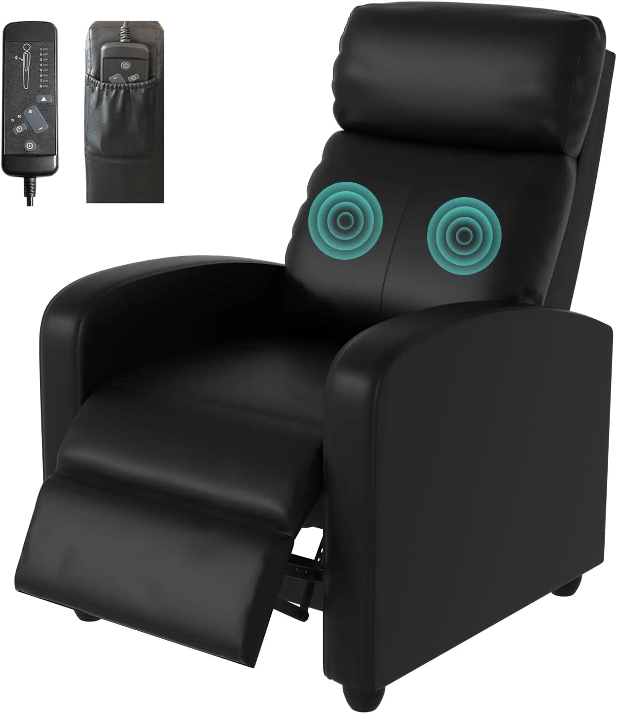 Massage Recliner Chair, with Remote Control,
