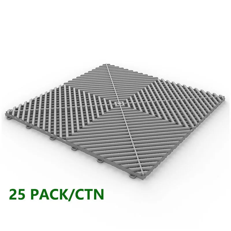 25PCS  Thickness Garage Floor Mats