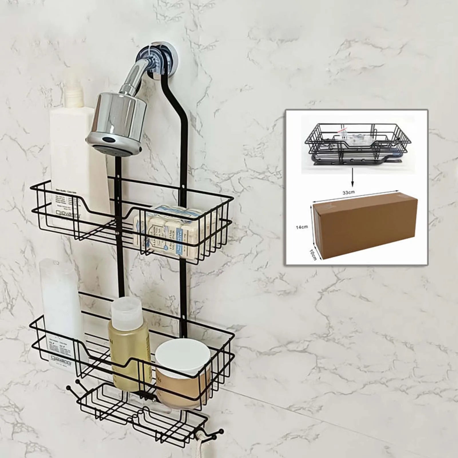 Storage Racks Hanging Shower Caddy