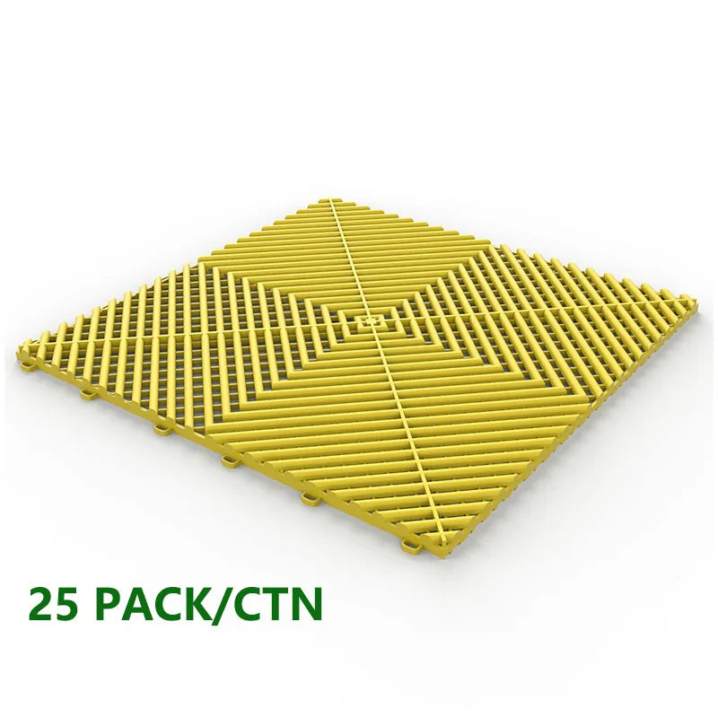 25PCS Garage Floor Mats