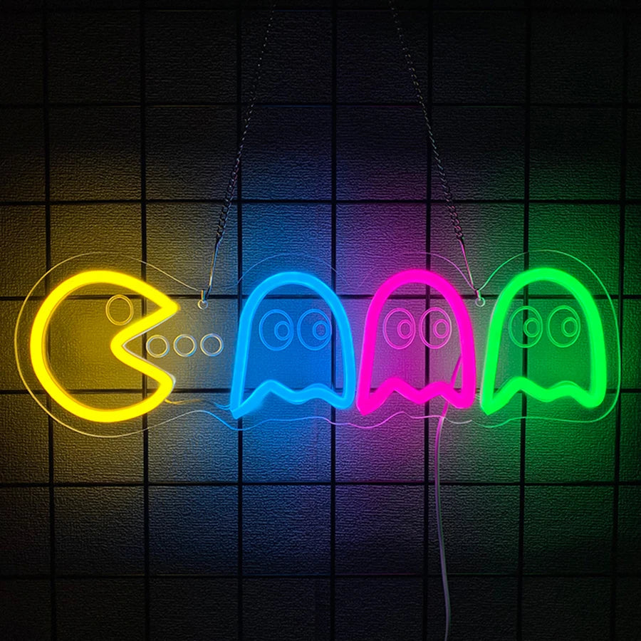 Game Neon Sign For Wall Decor