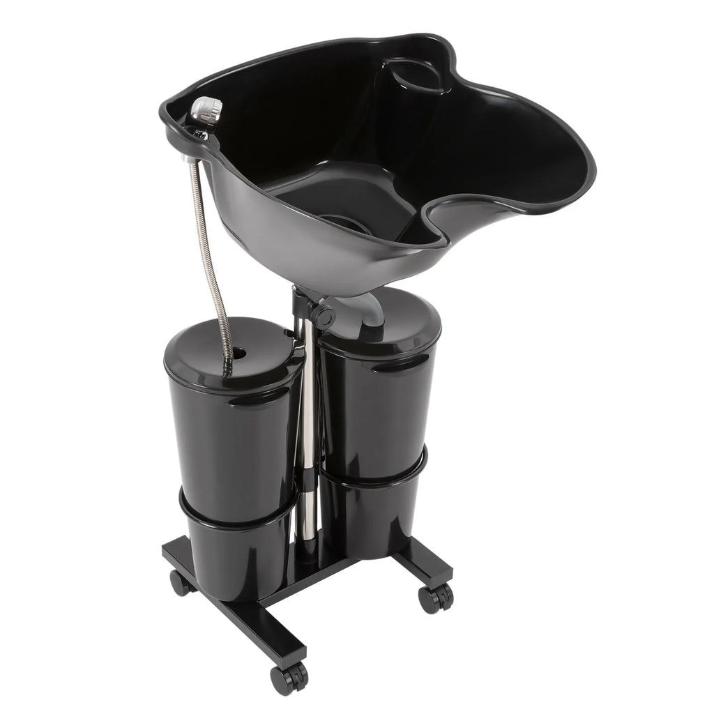 Mobile Hair Wash Basin Height Adjustable