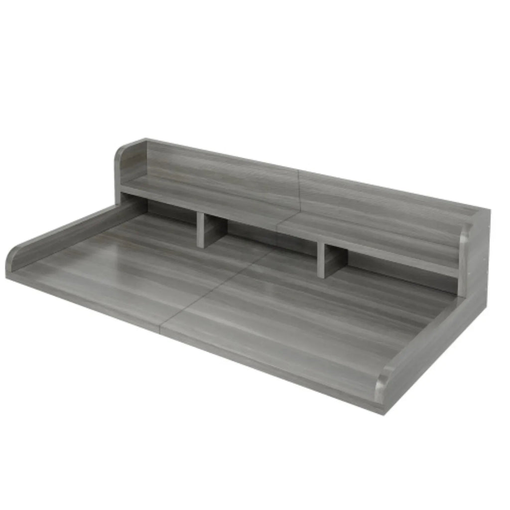 Washer Dryer Laundry Countertop With 2-Tier Storage Shelf