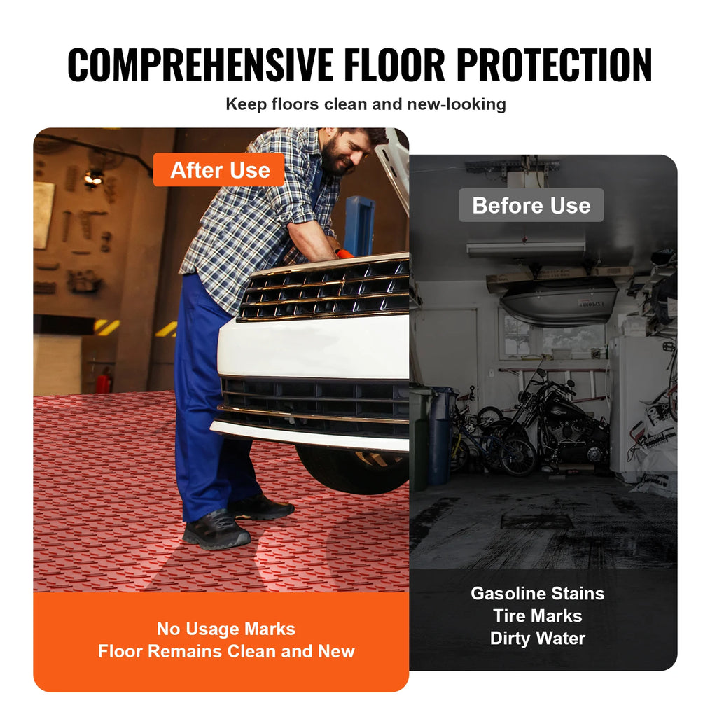 Interlocking 50 Pack Garage Floor Covering