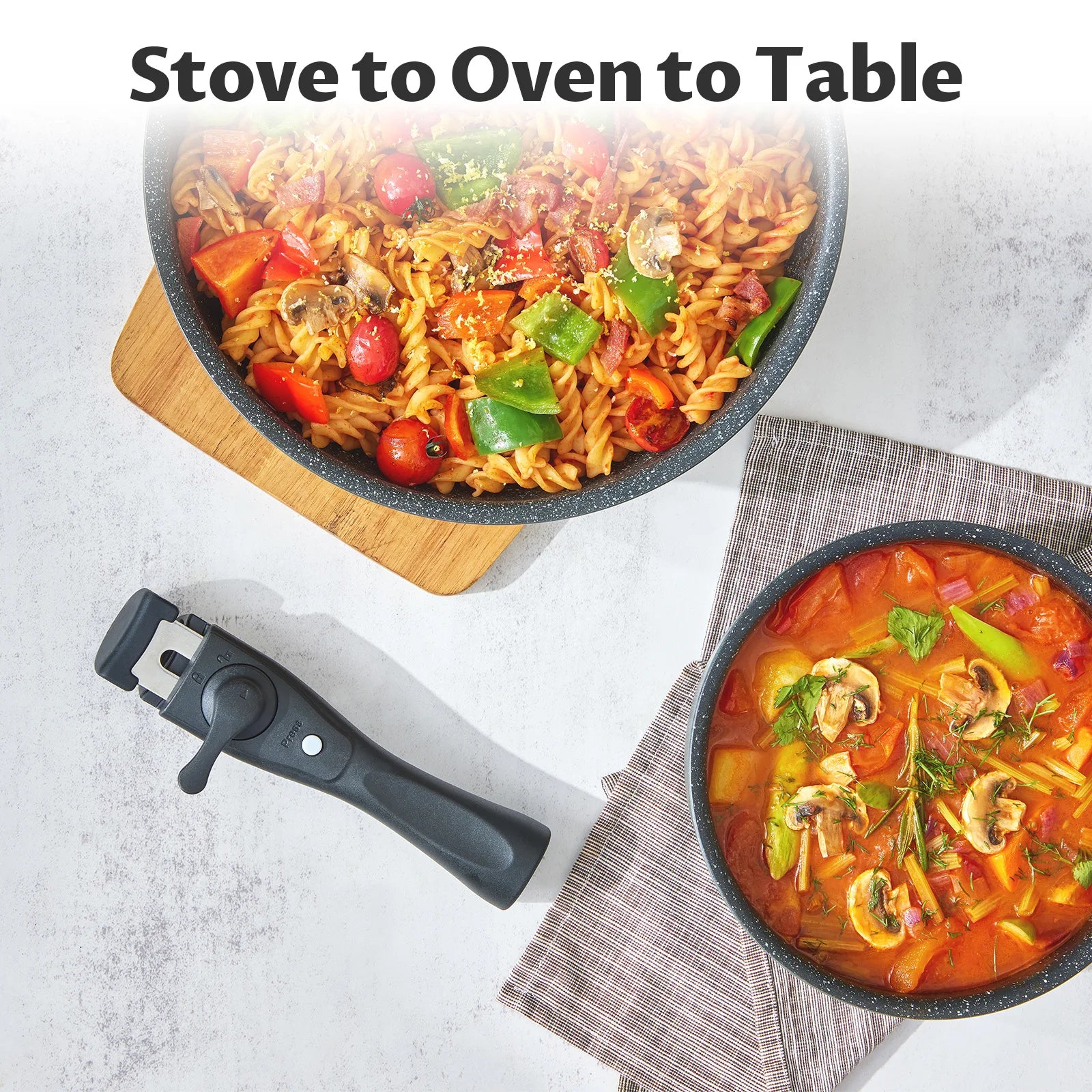 Induction Cookware Set 13 Pieces, Nonstick