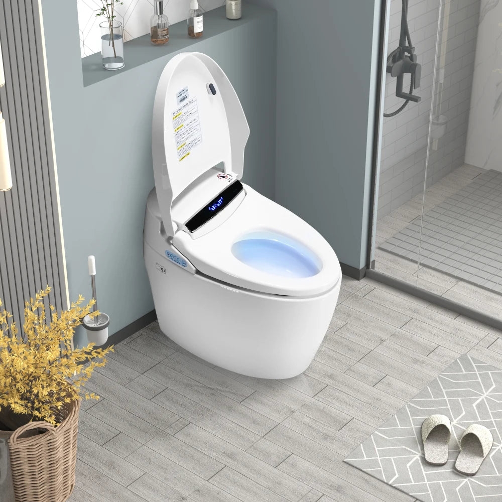 Smart Toilets with Heated Bidet Seat.