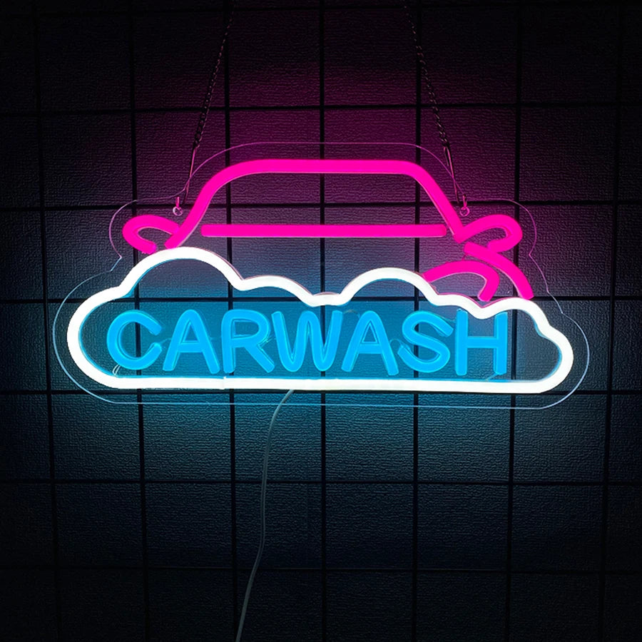 Led Neon Signs, Car Logo Personality Icons,
