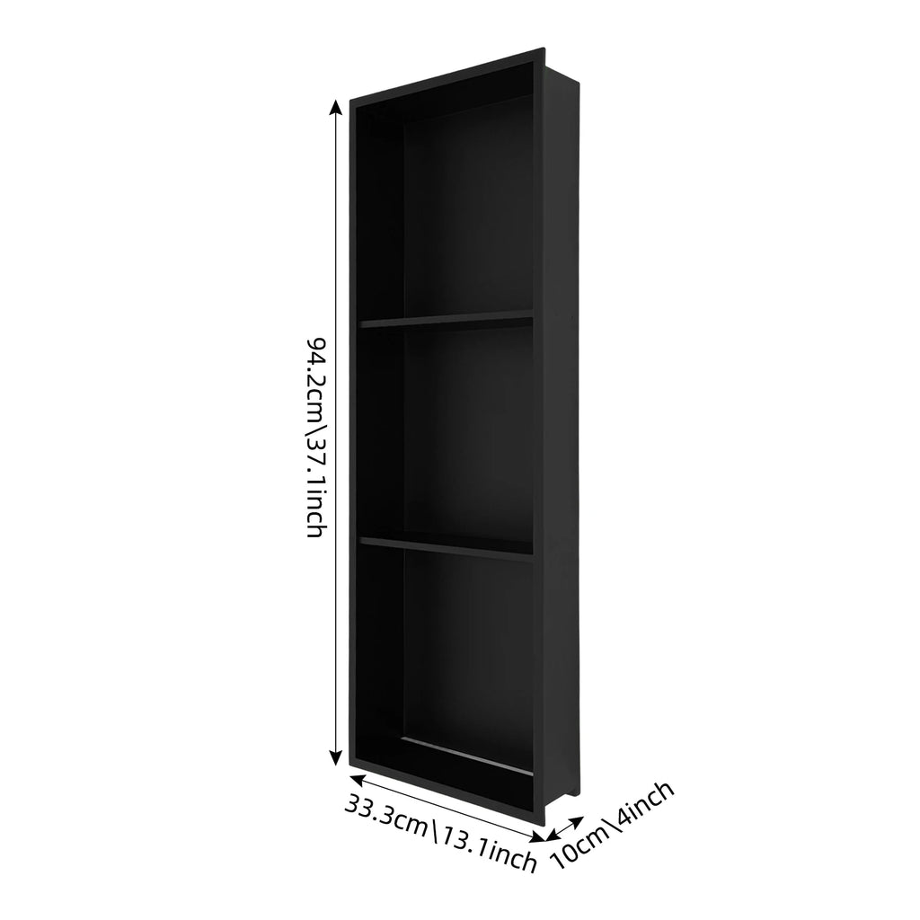 Stainless Steel Recessed Wall Niche with RGB Light