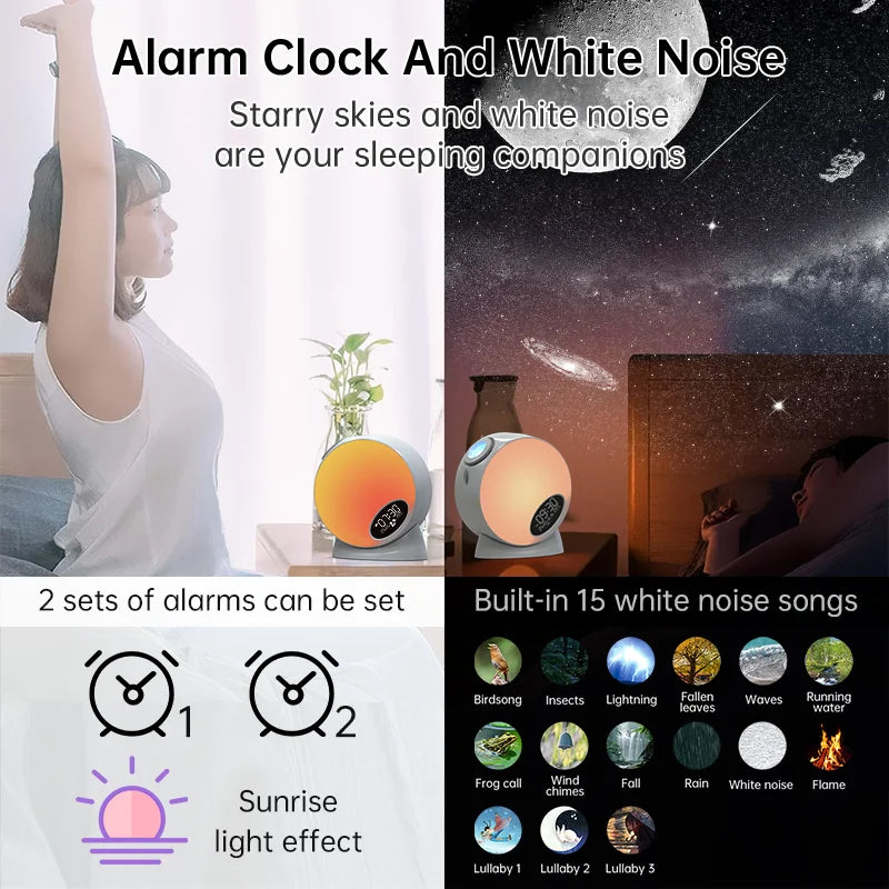 Galaxy Projector Night Light  Constellations Planetarium Star Projector